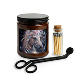 Unicorn Galaxy Candle Set with Matches & Wick Trimmer — Floral Mystic Aromatherapy Gift - LIZZIE'S UNIQUE BOUTIQUE