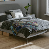 Fairy Tale Magic Blanket — Enchanted Forest Microfiber Throw - LIZZIE'S UNIQUE BOUTIQUE