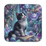 Magical Crystal Kitten Hooded Baby Towel - LIZZIE'S UNIQUE BOUTIQUE
