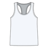 Fairy Girl Floral Tank Top — Cute Butterfly Princess Racerback Tank - LIZZIE'S UNIQUE BOUTIQUE