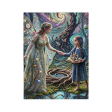 Fairy Tale Magic Blanket — Enchanted Forest Microfiber Throw - LIZZIE'S UNIQUE BOUTIQUE
